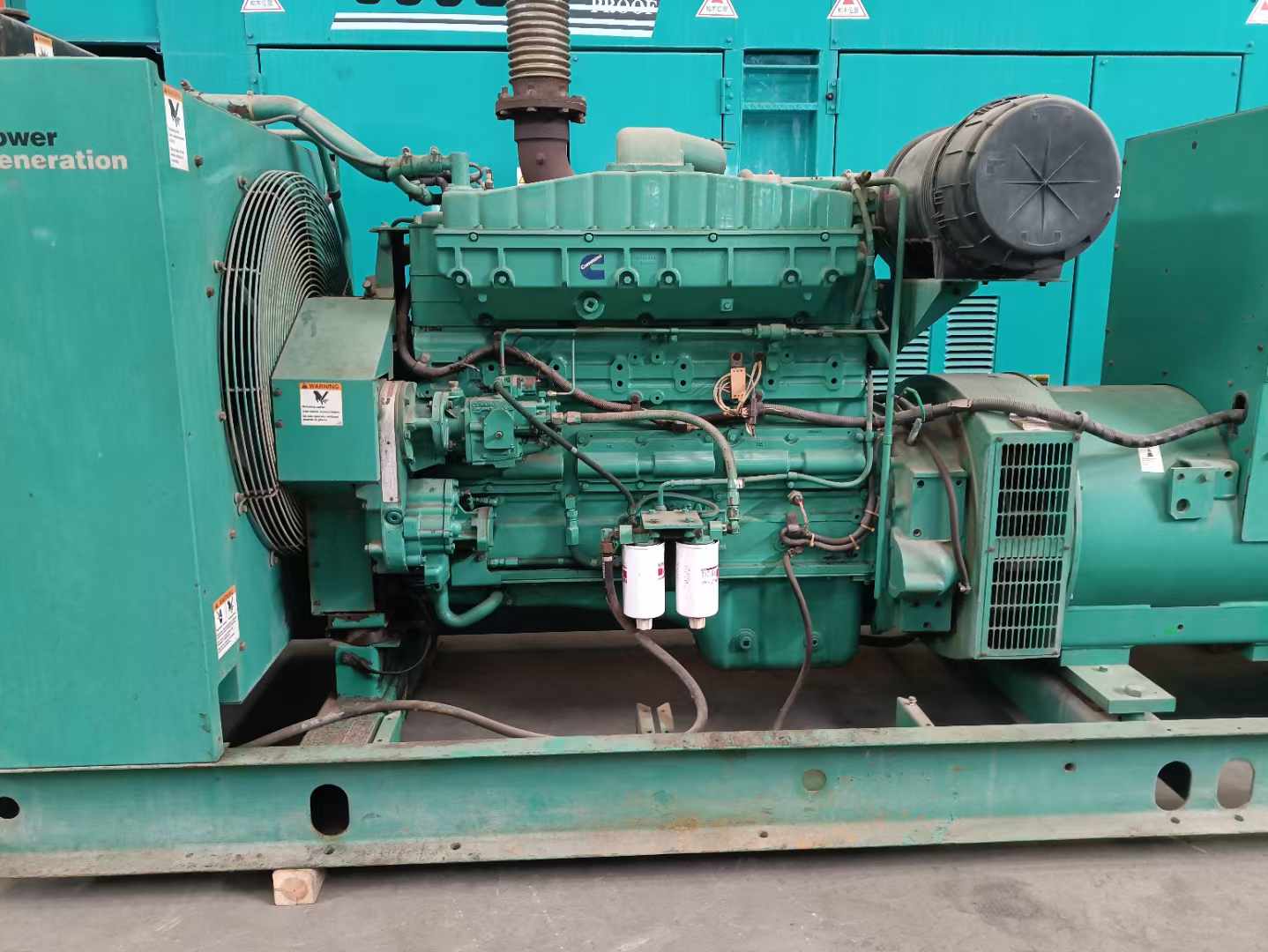 清河过载会对 600kW 柴油发电机组造成哪些损害?